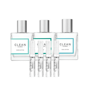 CLEAN洁净冷棉暖棉呼吸空气清新少女肌肤之亲雨露沁肤香水小样