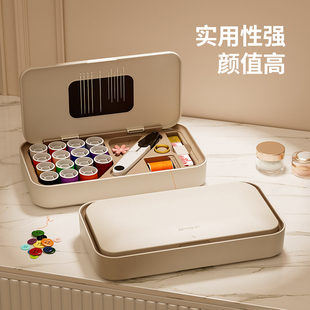 日式针线盒家用结婚高质量新款实用针线包好便携套装高端缝纫缝补