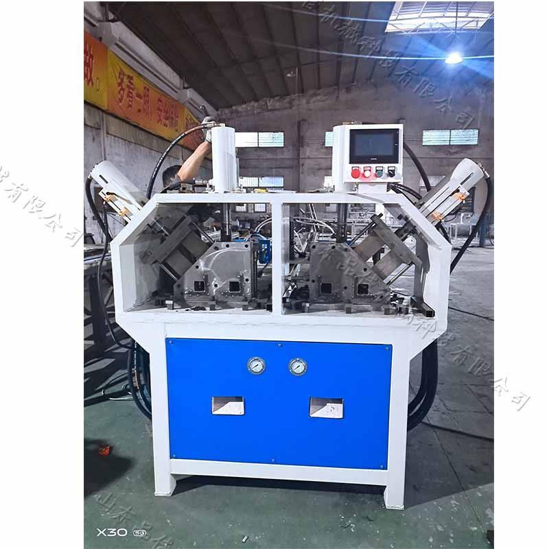 数控全自动冲孔机 管钢PJ—SKCK全自动管打孔孔机 双工位圆管方冲
