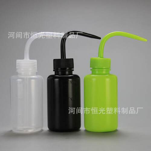 水现货ZVI弯 多 肉嘴壶150ML点胶壶 弯头洗瓶 浇壶
