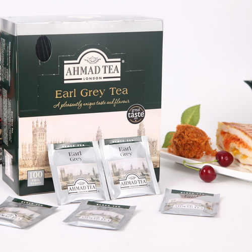 AHMAD TEA亚曼伯爵英式早餐英国1号红茶绿茶袋泡茶包奶茶烘焙原料
