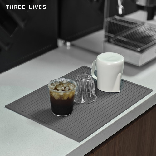 THREELIVES硅胶条纹吧台垫