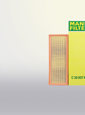 曼牌空滤C36007Kit适配标致2008 308 408 C4世嘉 C4L C3XR空气滤