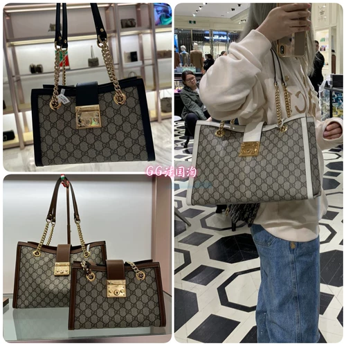Gucci/Gucci Padlock средний gg рюкзак для пакеты с плесенью.