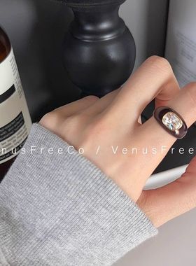 VenusFrCo法式珐琅大颗钻