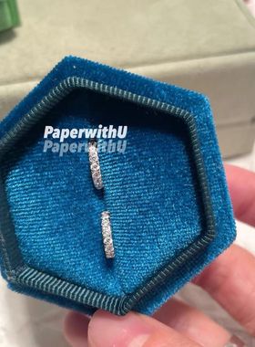 纯净净~S925银镀金四角小星星耳钉 简约经典小可爱耳钉养耳洞