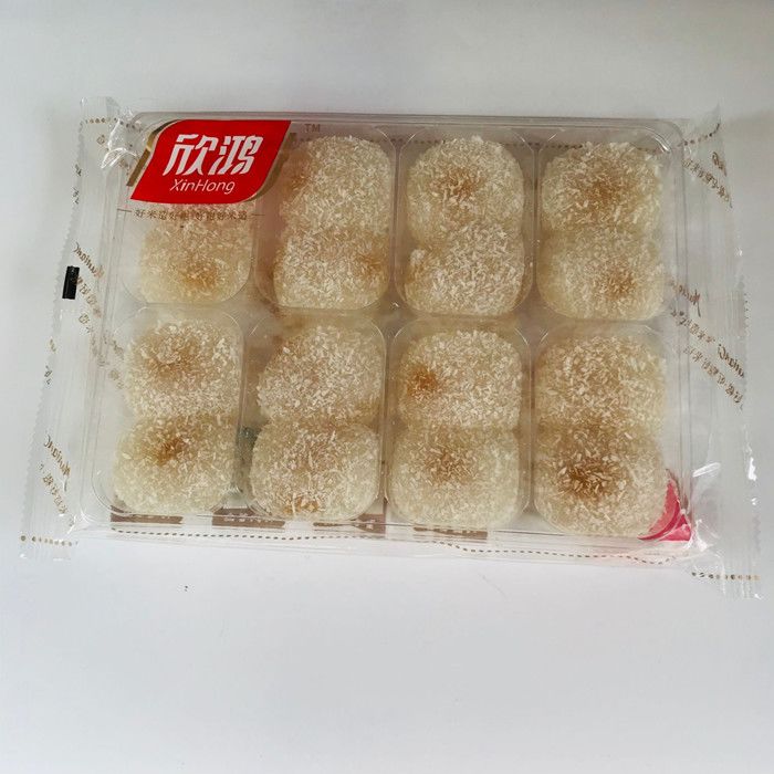 欣鸿糯米糍椰丝花生馅椰蓉糍粑驴打滚麻薯糍粑即食零食小吃500g
