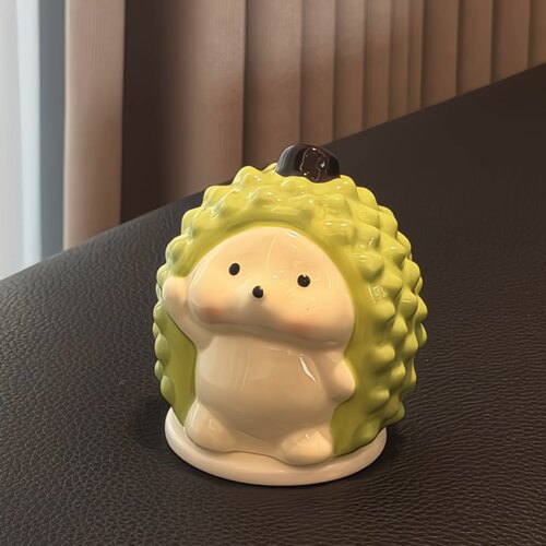 小刺猬牙线盒家用客厅桌面