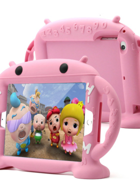 ipad保护壳Air5儿童防摔9代10.2寸卡通好看适用苹果10代10.9英寸pro11硅胶mini3456套可爱手提9.7全包air2套8