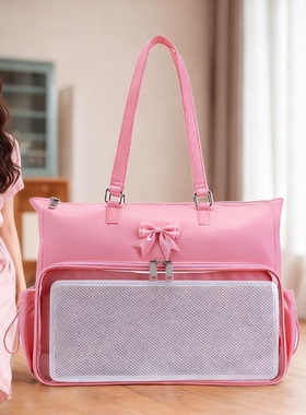 韩国小众二次元痛包双肩包单肩包大容量电脑包吧唧手提包学生包包