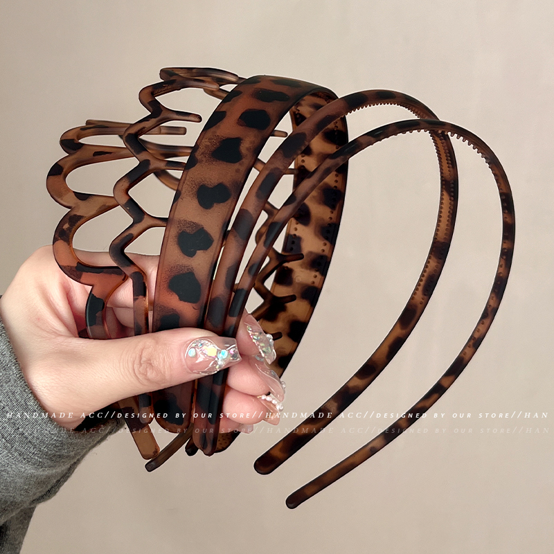 发箍复古磨砂高级感防滑洗脸头箍