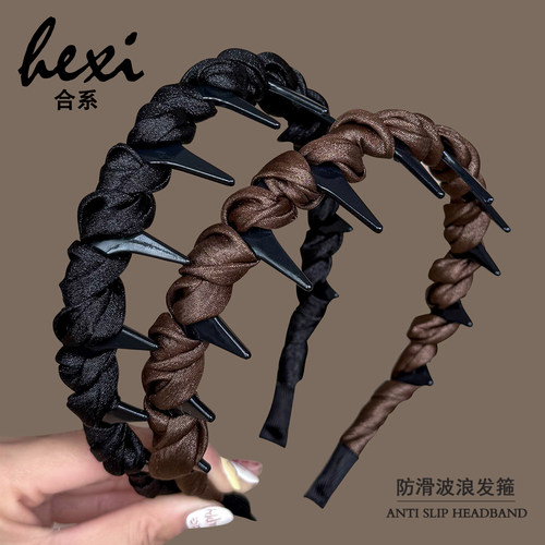高颅顶发箍女款日常外戴洗脸发卡