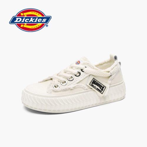 Dickies帆布鞋女鞋休闲小白潮鞋