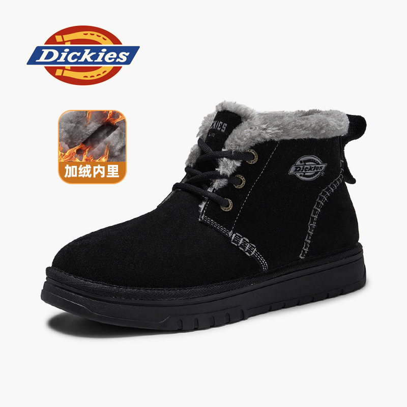 Dickies雪地靴男鞋户外高帮短靴