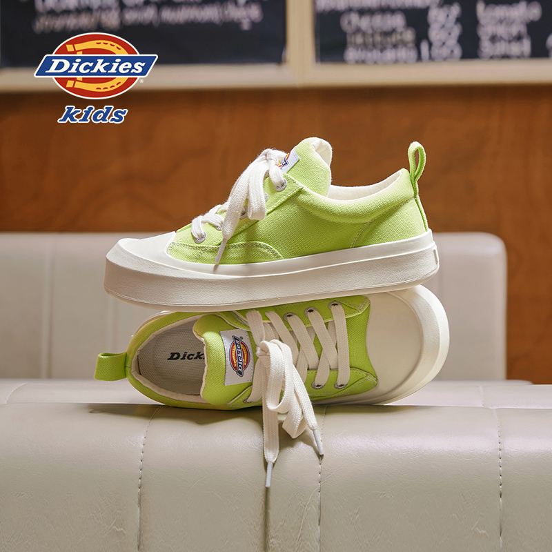 Dickies童鞋帆布鞋防踢防滑百搭