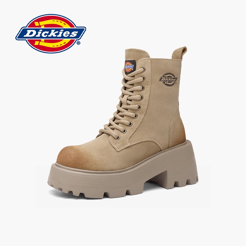Dickies女靴马丁靴厚底增高短靴