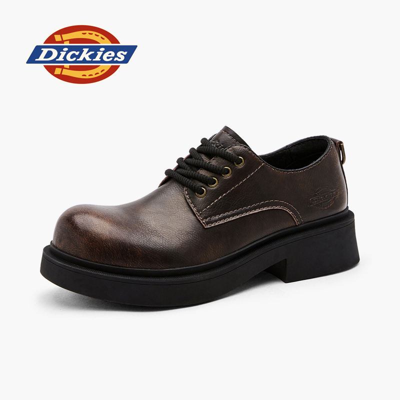 Dickies男鞋休闲皮鞋大头德比鞋