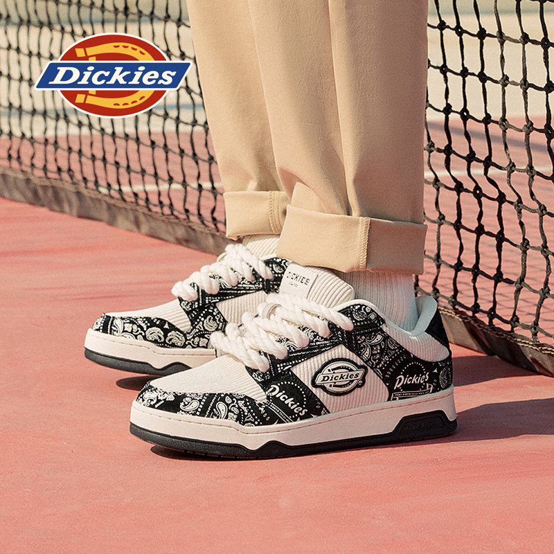Dickies男鞋复古2025秋季腰果花板鞋男百搭休闲厚底增高运动潮鞋,流行男鞋,休闲板鞋,淘宝优惠券,粉丝福利购,淘宝优惠卷