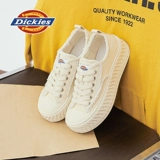 Dickies Летние тканевые туфли, высокая дышащая белая обувь для отдыха, кроссовки