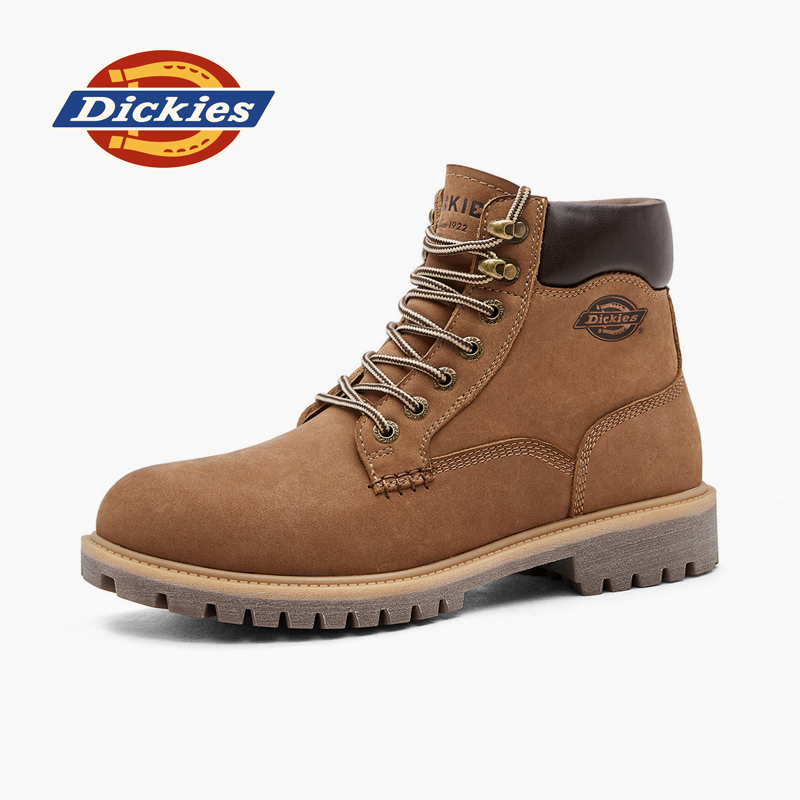 Dickies马丁靴男款复古工装靴子