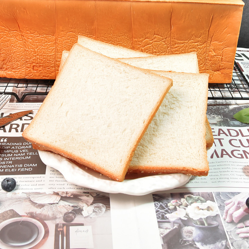 三明治专用吐司商用面包厚切片全麦早餐食材料原味老式方包白土司