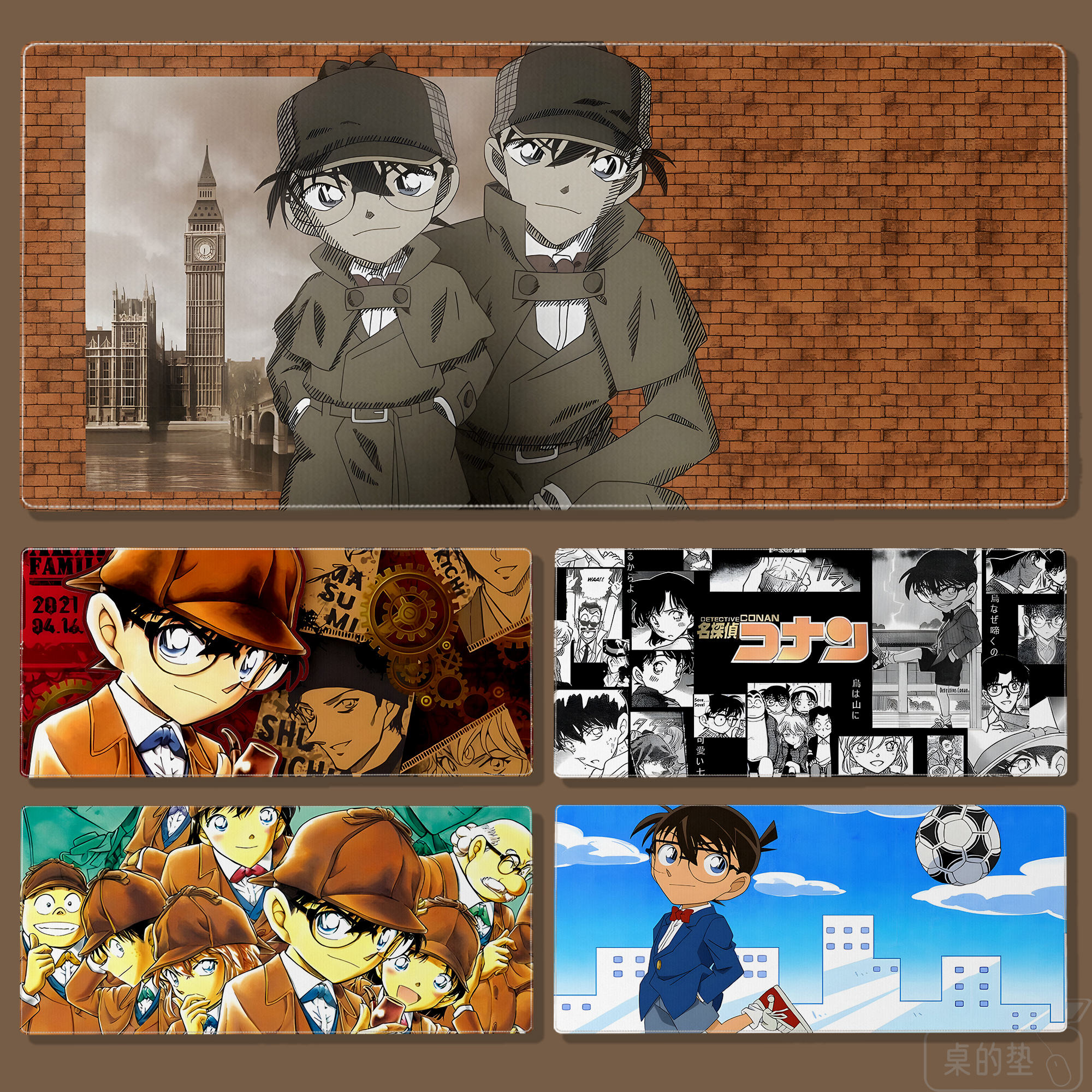 名侦探柯南工藤新一动漫鼠标垫