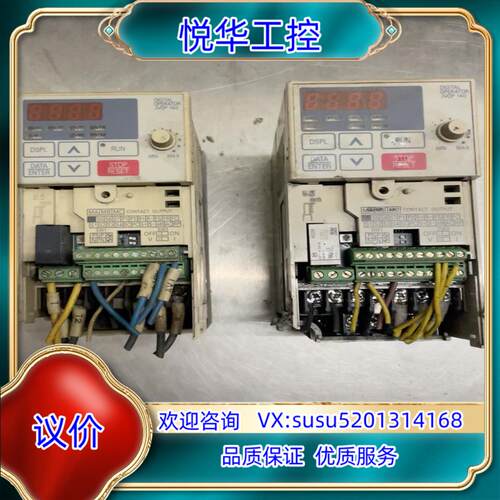 原装安川0.4KW变频器CIMR-V7AT20P4，0.75KW议