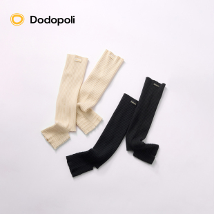 Dodopoli儿童舞蹈袜套踩脚柔软保暖抗静电罗纹防滑秋新款 搭瑜伽裤