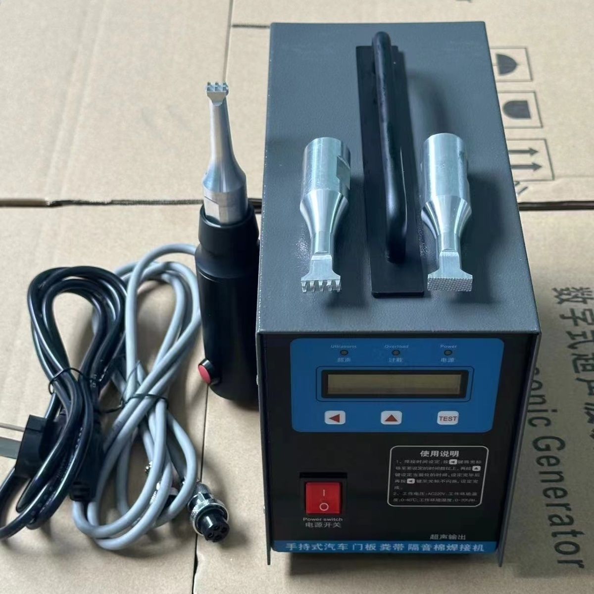28K手持超声波焊接机鸡场