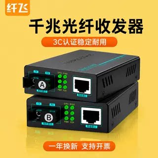 【3C认证+质检报告】光纤收发器