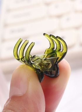 耳朵穴位夹美容耳朵夹夹耳朵穴位的小夹子黑色刘海夹韩国发卡饰品