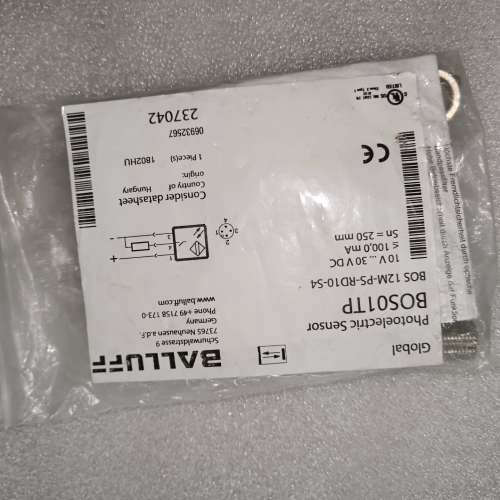 巴鲁夫 BOS01TP 传感器 BOS 12M议价