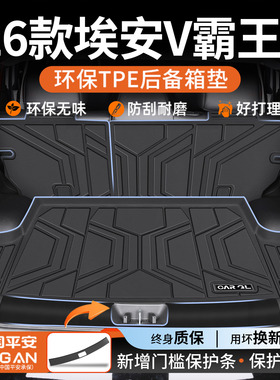 适用于2026款广汽Aion埃安v霸王龙二代专用tpe后备箱垫配件25新26