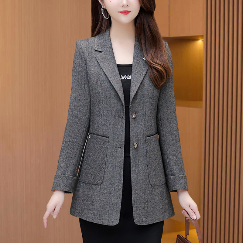小西装外套女春秋2026阔太太洋气贵夫人品牌西服中年妈气质高级感