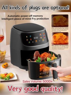 8LEnglish button air fryer oven Multifunctional No lampblack