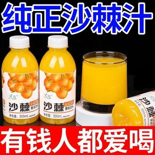 冲量款 新品 便携冬季 自助餐饮品酸甜可口沙棘汁VC果味饮料整箱瓶装