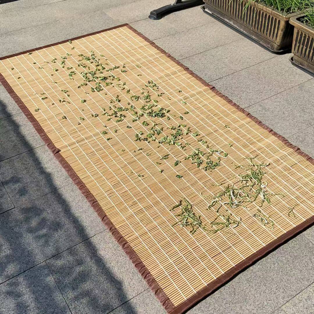 晒菜竹编竹子卷帘门帘家用