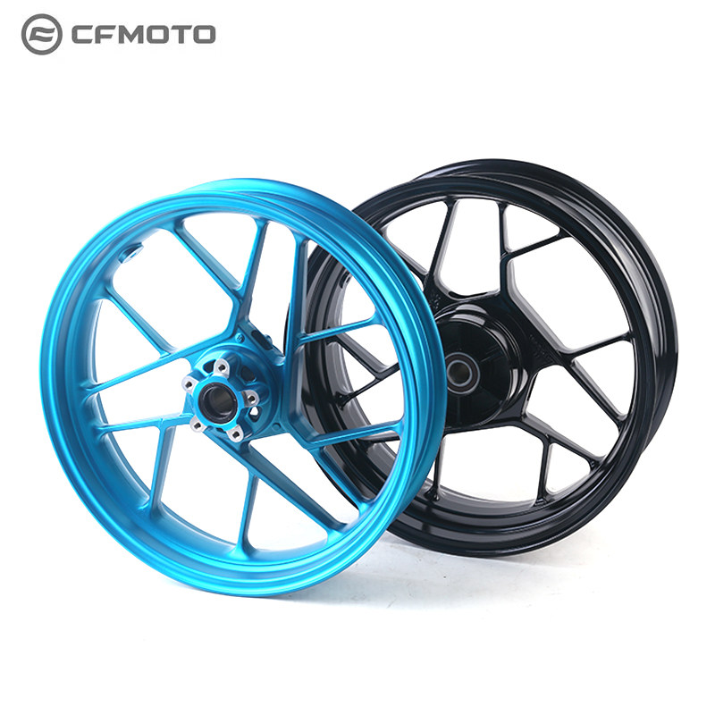 CFMOTO摩托车原厂配件春风675SR前后轮辋组合CF650-10钢圈 轮鼓