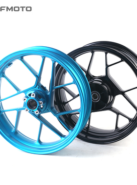 CFMOTO摩托车原厂配件春风675SR前后轮辋组合CF650-10钢圈 轮鼓