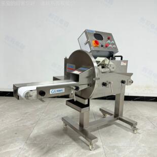 婆麻猪耳切条切丝肉机QPI 全自动猪肚切机 熟食真空包装配条送切