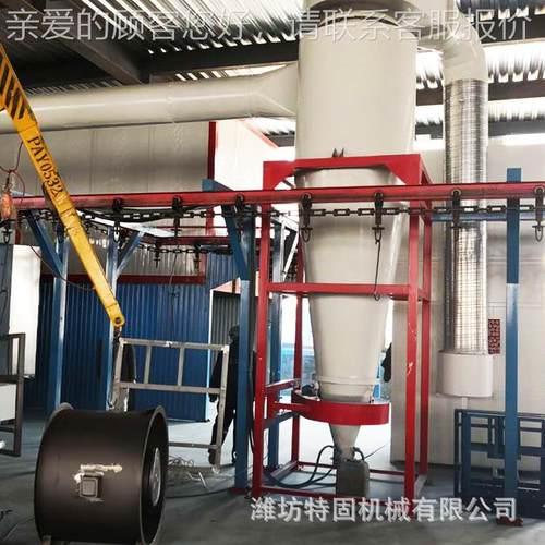 悬挂式静05电喷塑设 全自动工业粉末喷涂炉流水线 桥漆式固化备喷