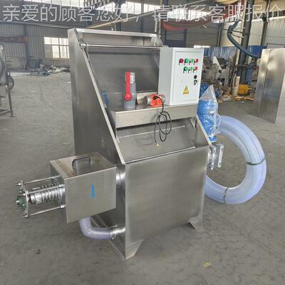 电动鸡一粪脱水 干湿分离体ZUY机 斜筛式干湿机分离机