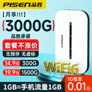 品胜2024新款 随身wifi移动无线wifi无线网络无限速纯流量4g免插卡wilf宿舍租房车载宽带路由器家用便携式