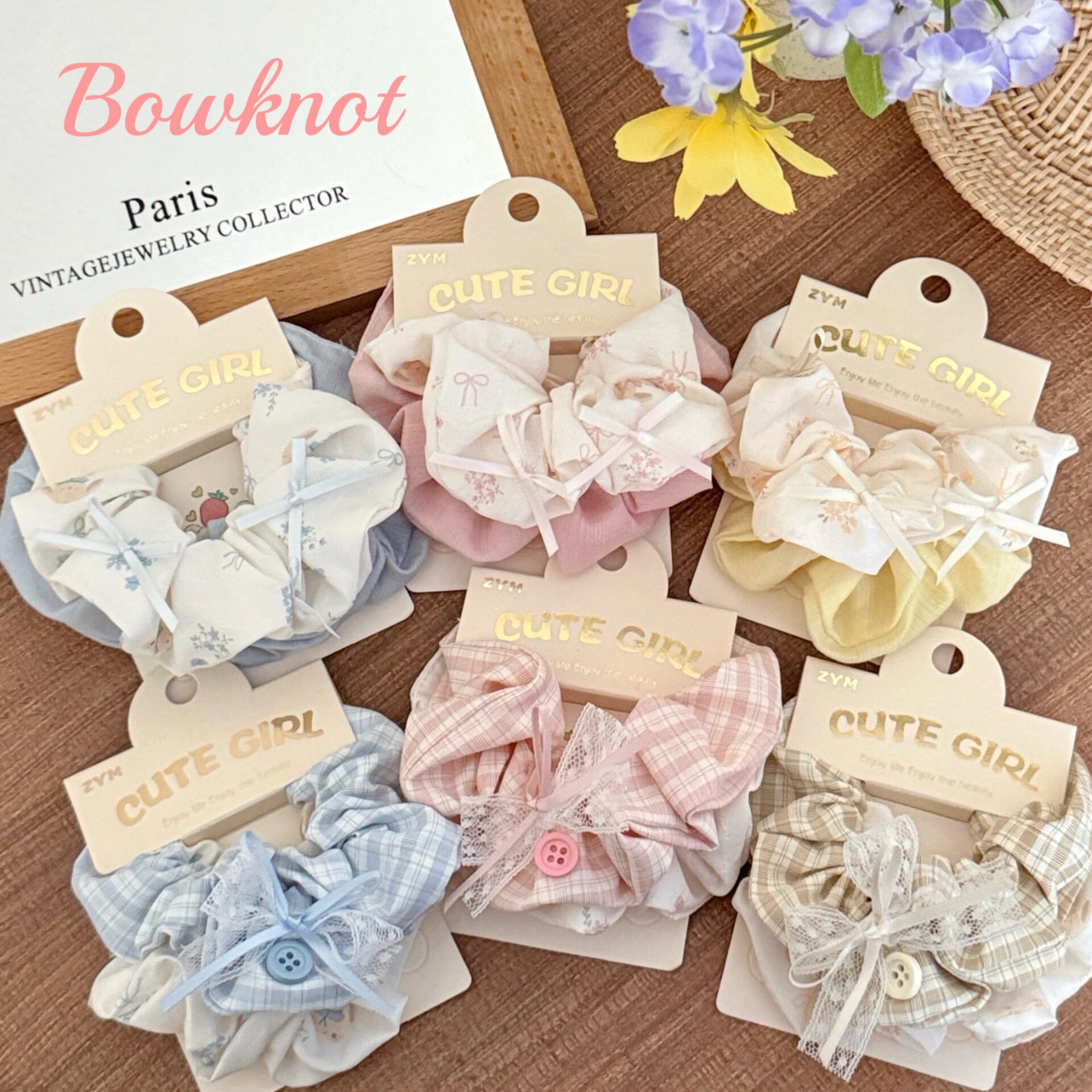 腾亿优品价新款小清新碎花发饰