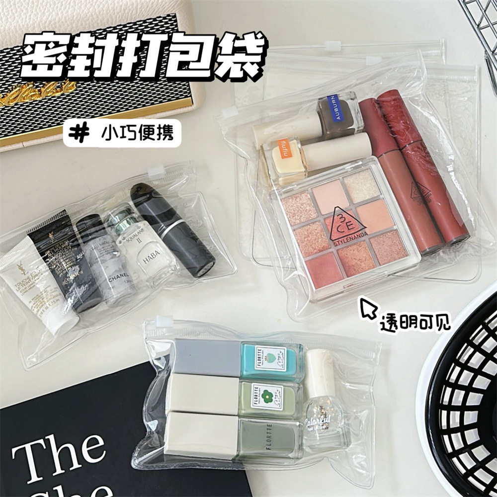 透明opp袋合集卡头卡背打包袋小饰品袋挂孔自粘袋包装袋流行塑料