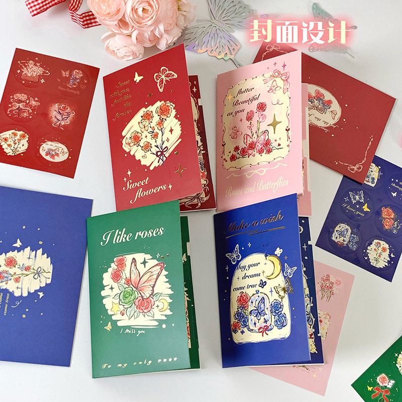 水墨风工厂价复古贺卡/明信片