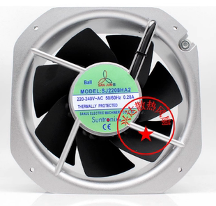 SJ2208HA2 全新原装台湾三巨AC220V 22580耐高温轴流散热风扇风机