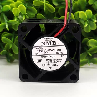 NMB 0.07A 变频器 散热风扇 24V 4020 B40 05W 1608VL 4厘米