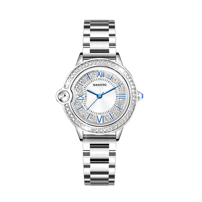 坎戈尔袋鼠手表女款小众满钻满天星女士腕表-K850-ZPZX