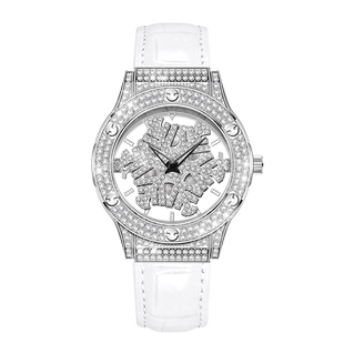 坎戈尔袋鼠手表女款雪花五芒星旋转满天星2026新款轻奢休闲高颜值